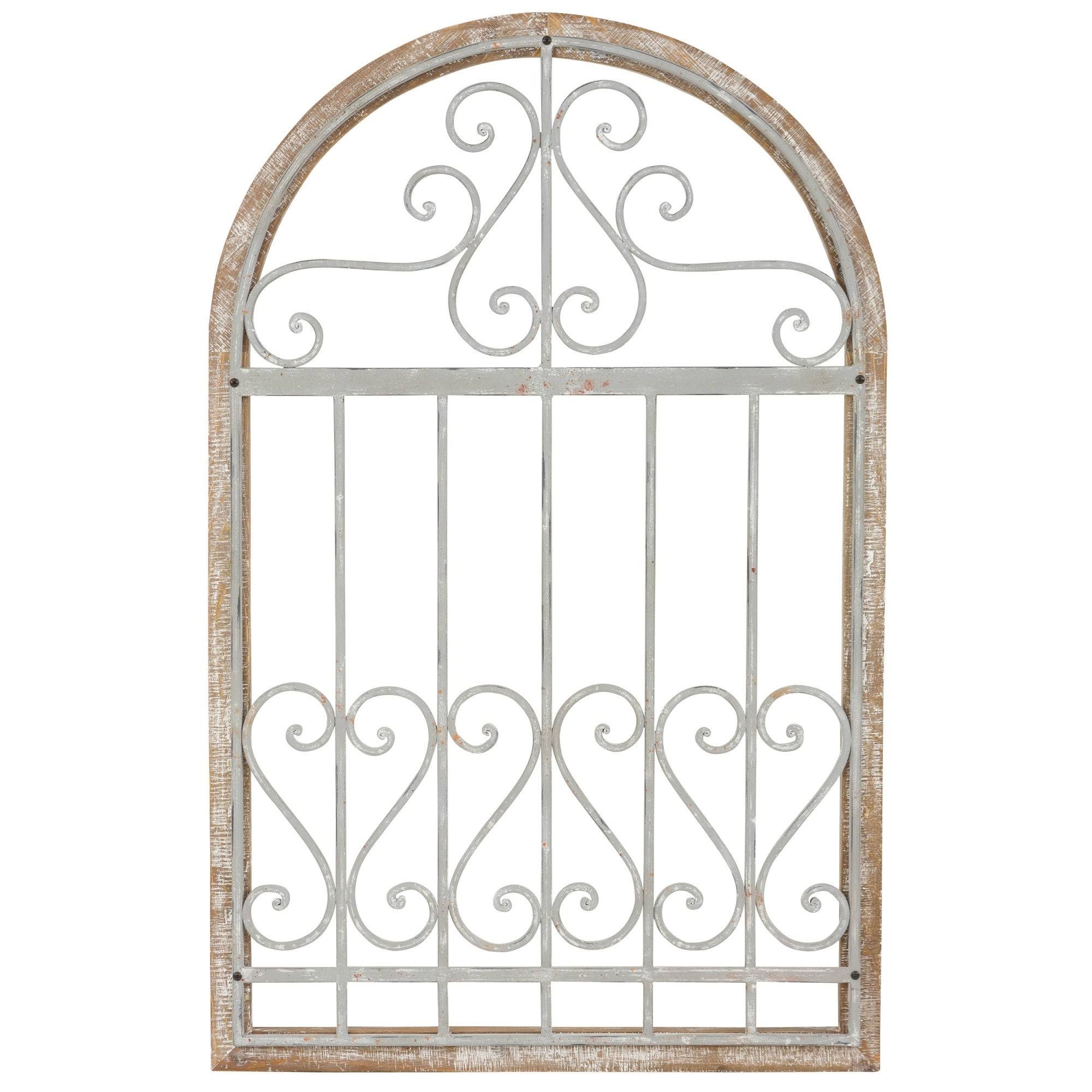 Gray Farmhouse Arch Wall Decor G75143