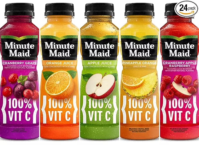 12 oz Bottles Variety Pack 24 Pack Juice B882878