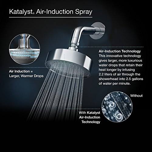 Polished Chrome Rainhead with Wireless Speaker N872