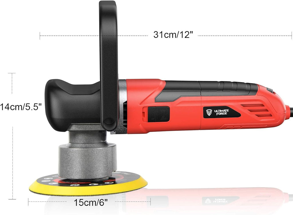 6 Inches Dual Action Random Orbital Polisher Pack of 2 Q59921